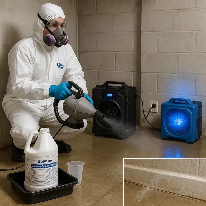 Sanitization and Odor Removal process in Rolling Fork, MS