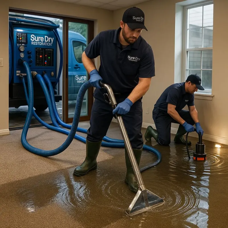 Water Extraction and Removal process in Rolling Fork, MS